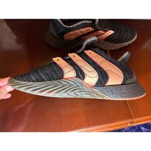 Adidas Sobakov Boost Black Copper Mens Soccer Lifestyle Shoes FV0400 Sz 13.5